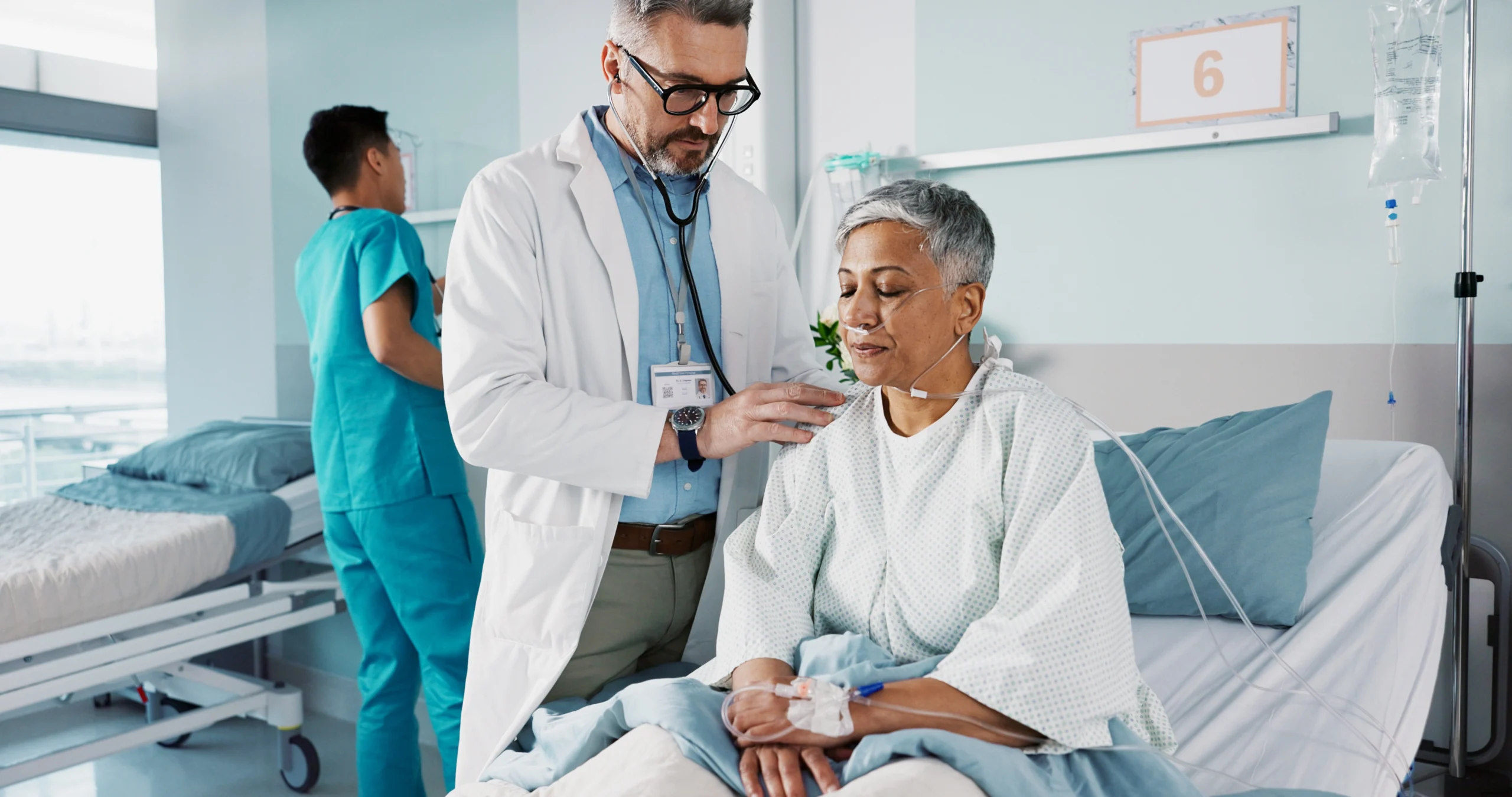 healthcare-doctor-patient-breathing-with-stethoscope-diagnosis-medical-service-checkup-hospital-clinic-health-worker-with-mature-person-surgery-recovery-wellness-healing